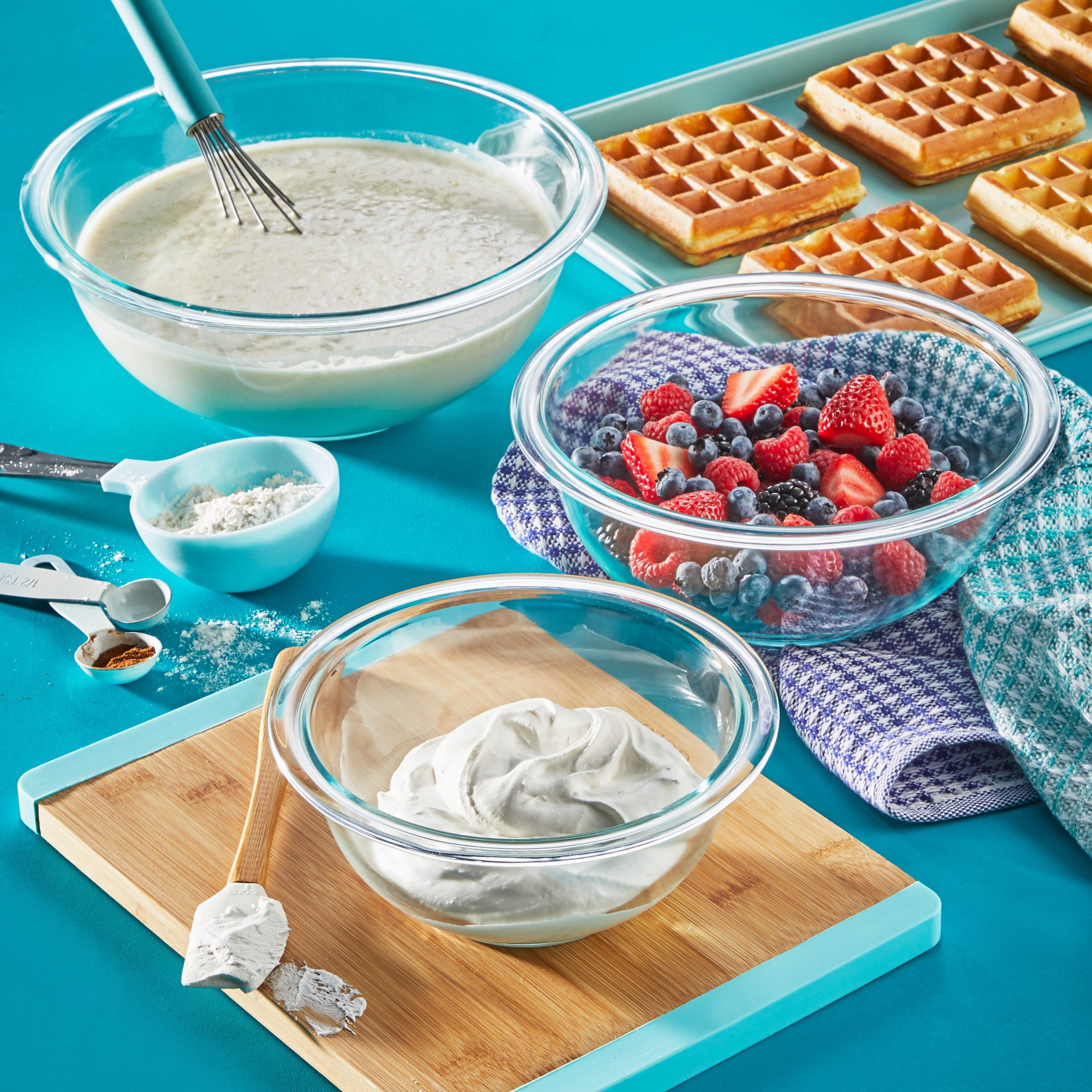 Pyrex® 3-piece Mixing Bowl Set - Image 2